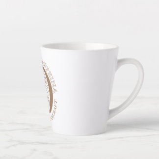Caneca De Café Latte Tecido de Caffeina - Design de Deusa