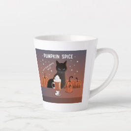 Caneca De Café Latte Tempero de Abóbora