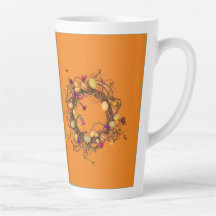 Tempo de Páscoa do Mug Latte Grande