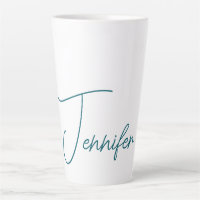 Tendência Verde Escuro Moderno Minimalista Nome à 