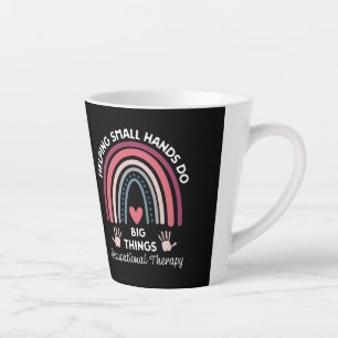 Caneca De Café Latte Terapeuta Ocupacional
