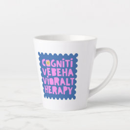 Caneca De Café Latte Terapia Cognitivo-Comportamental