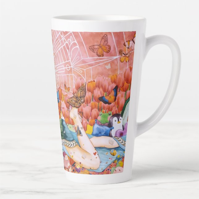 Caneca De Café Latte The Afternoon (Direita)