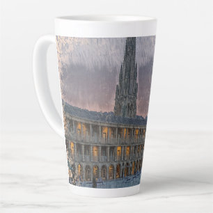 Caneca De Café Latte The Piece Hall, Halifax não foi fornecido, conside