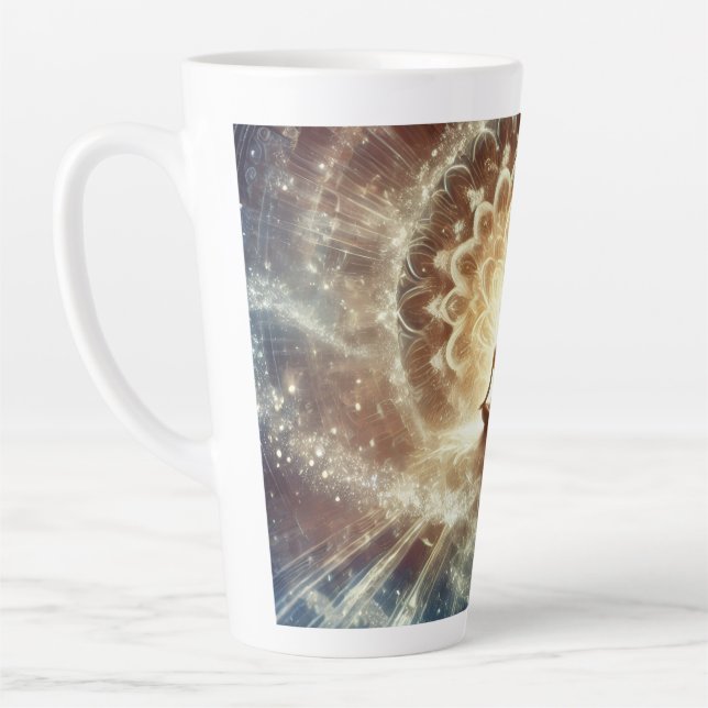 Caneca De Café Latte The Wave of Completion (Esquerda)