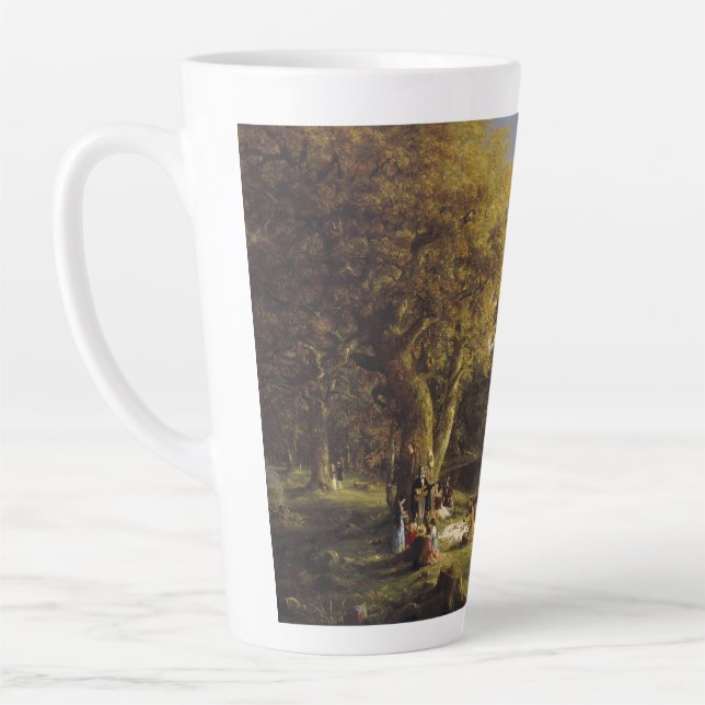 Caneca De Café Latte Thomas Cole O Pic-Nic (Esquerda)