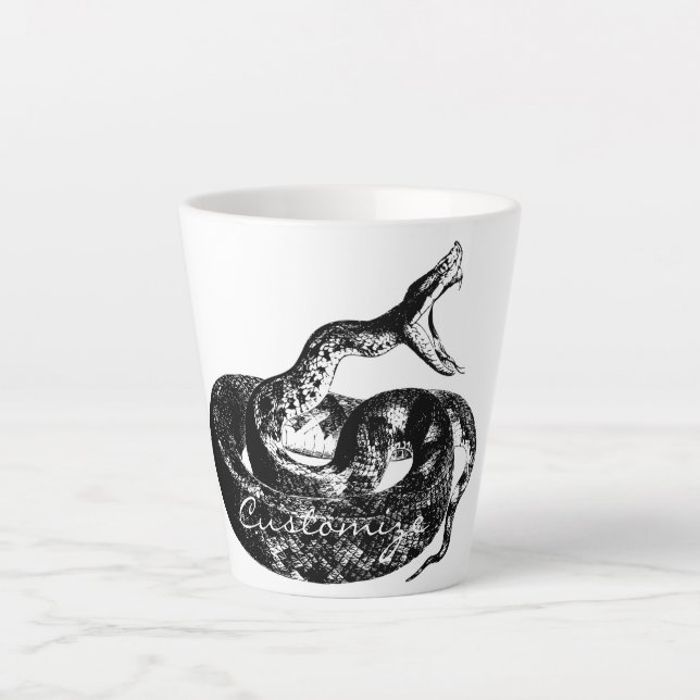Caneca De Café Latte Thunder_Cove da Cascavel Covida (Frente)