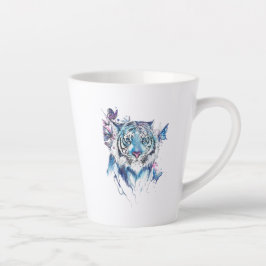 Caneca De Café Latte Tigre