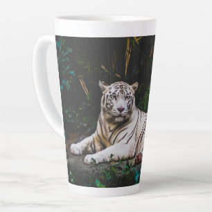 Caneca De Café Latte Tigre