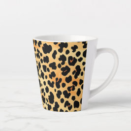 Caneca De Café Latte Tigre Impressão de café Mug