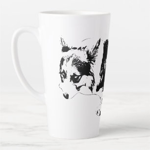 Caneca De Café Latte Tinta Alta, Subida Suave