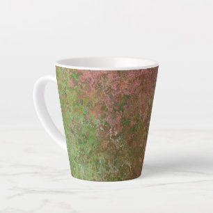 Caneca De Café Latte Tinta de Abstrato de álcool inspirada na natureza
