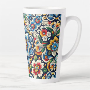 Caneca De Café Latte Tlaquepaque Inspirou Mug Artisanal