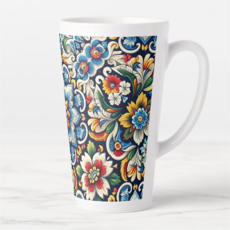 Caneca De Café Latte Tlaquepaque Inspirou Mug Artisanal