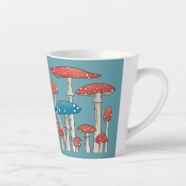 Caneca De Café Latte Toadshools Café Mug