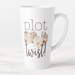 Caneca De Café Latte Torção de Plot!
