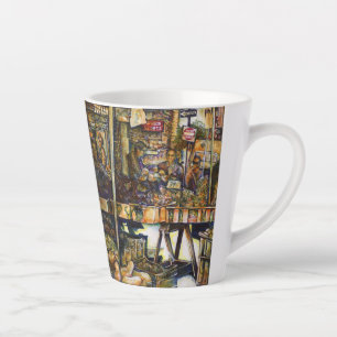 Caneca De Café Latte Torna a criatividade ainda mais brilhante