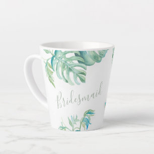 Caneca De Café Latte Torres do Mar Turtle Bridesmaid Mug