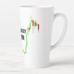 Caneca De Café Latte Trader Latte do Forex Day