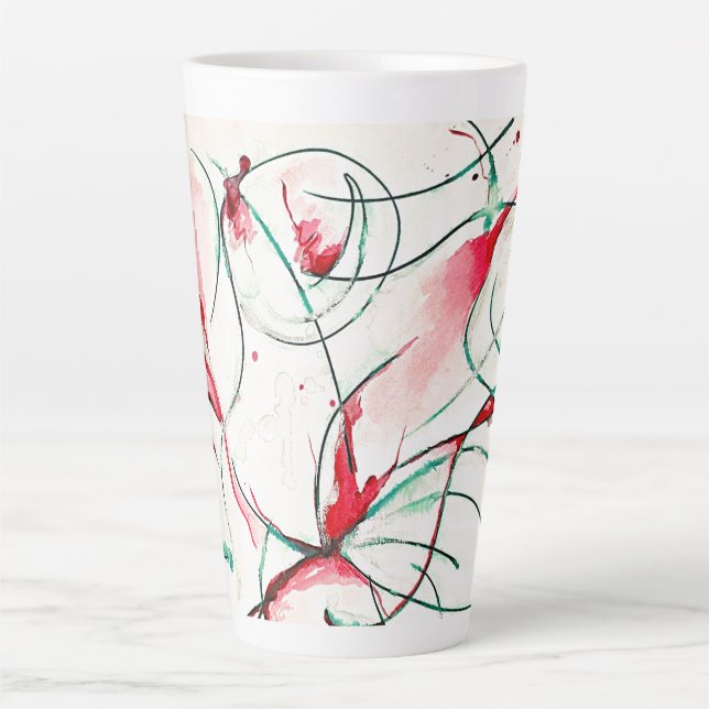 Caneca De Café Latte Trait coulant 1 (Frente)