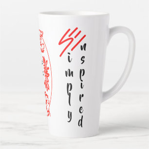 Caneca De Café Latte Trava-lama "A Cup at a Time"