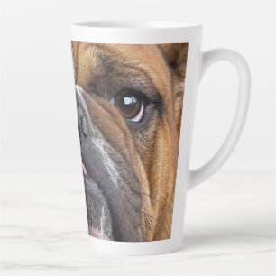 Caneca De Café Latte Travesseiro decorativo Inglês Bulldog