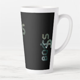 Caneca De Café Latte Trend Interior do Abstrato de Mug Lateral do BOSS