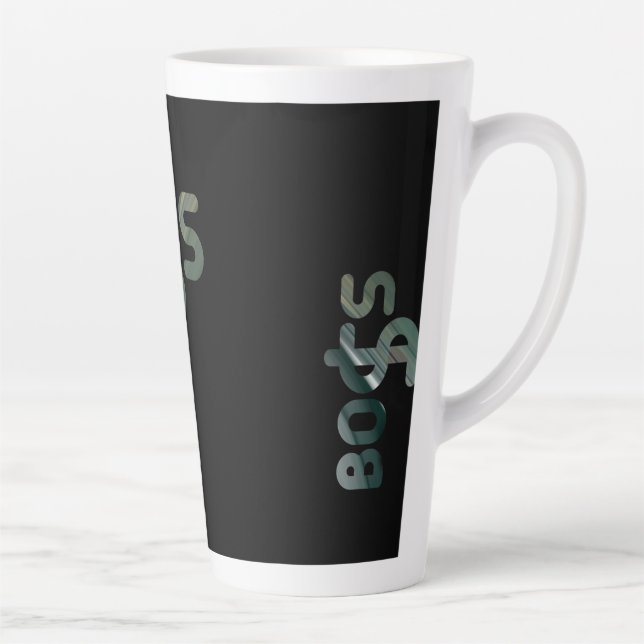 Caneca De Café Latte Trend Interior do Abstrato de Mug Lateral do BOSS (Direita)