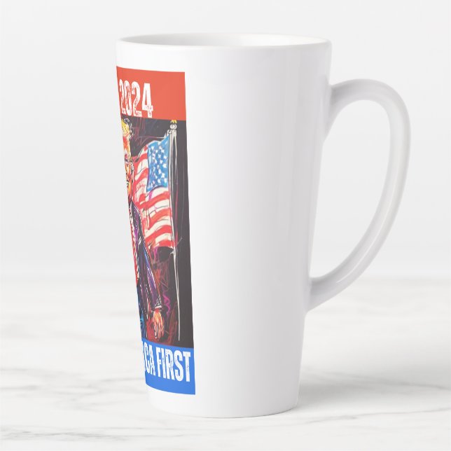 CANECA DE CAFÉ LATTE TRUMP 2024 (Direita)