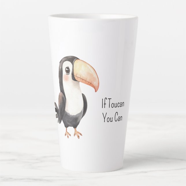 Caneca De Café Latte Tucano-preto   (Frente)
