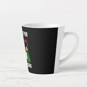 Caneca De Café Latte Tudo O Que Eu Quero Para O Natal É Unicórnio