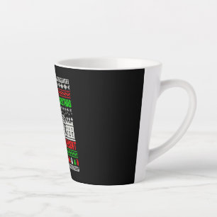 Caneca De Café Latte Tudo O Que Quero Para O Natal É Um Novo Presidente
