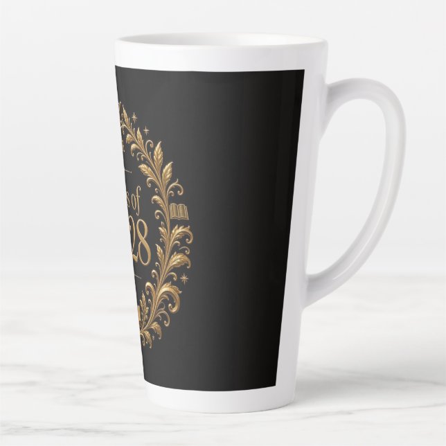 Caneca De Café Latte Turma de 2028 (Direita)
