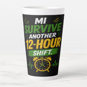 Caneca De Café Latte Turno de 12 horas CNA/Enfermeira jamaicana persona
