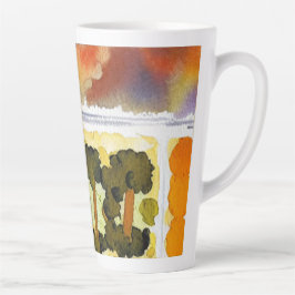 Caneca De Café Latte TV Janta Latte Mug