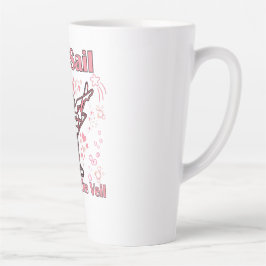 Caneca De Café Latte Última Camiseta de Mergulho Antes da Festa da Cort