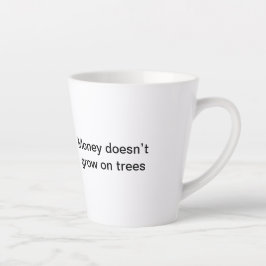 Caneca De Café Latte Um Embraço Quente numa Taça