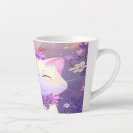 Caneca De Café Latte Um gole puro