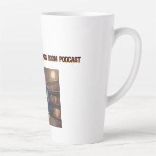 CANECA DE CAFÉ LATTE UM MÚG DE CLUBE DE VENTILADOR VIP PARA O PODCAST D