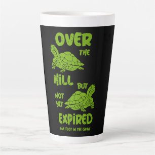 Caneca De Café Latte Um Pé No Grave
