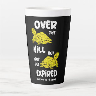 Caneca De Café Latte Um Pé No Grave