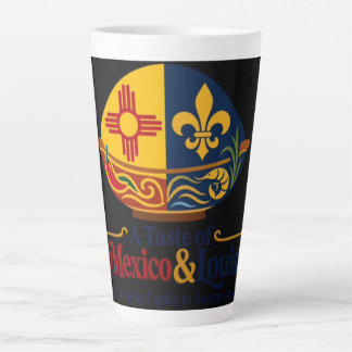 Caneca De Café Latte Um Sabor do Novo México e Louisiana