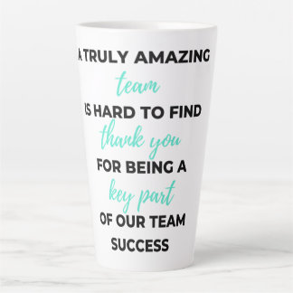 Caneca De Café Latte Uma Equipe Verdadeiramente Incrível É Duro De Enco