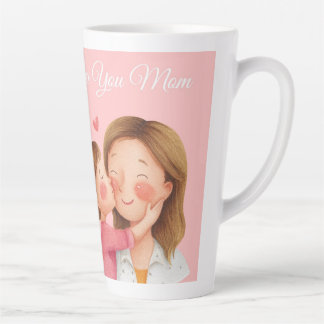 Caneca De Café Latte Uma Homenagem Sincera para a Melhor Mãe do Mundo L