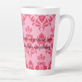 Caneca De Café Latte Uma mãe carinhosa engole qualquer coisa