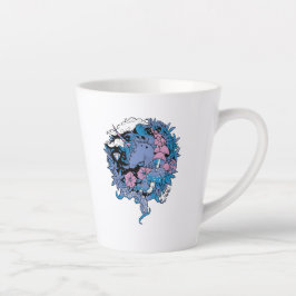 Caneca De Café Latte Unicórnio
