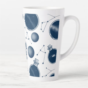 Caneca De Café Latte Universo em uma garrafa