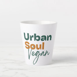Caneca De Café Latte Urban Soul Vegano
