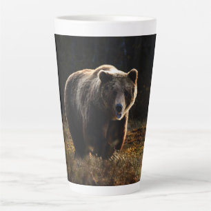 Caneca De Café Latte Urso