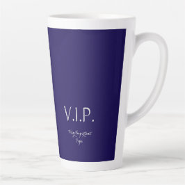 CANECA DE CAFÉ LATTE V.I.P.
